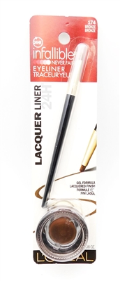 L'Oreal Infallible Lacquer Liner 24H  174 Bronze .08 Oz.