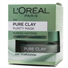 L'Oreal PURE CLAY Purity Mask, 3 Pure Clays +Eucalyptus   10 applications