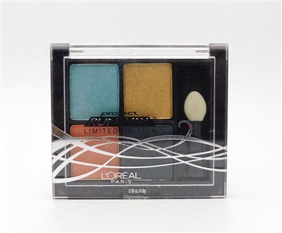 L'Oreal Project Runway Limited Edition Pressed Eyeshadow Quad 716 The Muse's Gaze .16 Oz.