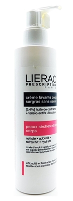 Lierac Extra-Rich Soap-Free Body Cleansing Cream 7 Oz.