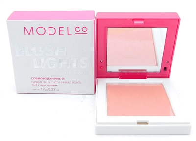 ModelCo. Blush Lights Cheek Powder Cosmopolitan Pink 01  .27 Oz.