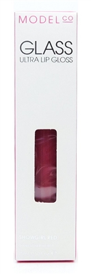 Model Co. Glass Ultra Lip Gloss Showgirl Red .50 Fl Oz.