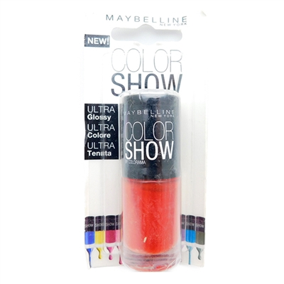 Maybelline Color Show Nail Lacquer 349 Power Red 7 mL.
