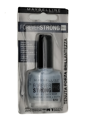 Maybelline Forever Strong PRO Nail Lacquer 610  10 ml  (Italian Packaging)