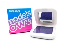 Models Own Myshadow, Powder Eye Shadow, Intense Color: Indigo-Go Shimmer 08  .07oz