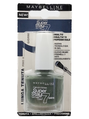 Maybelline Super Stay 7 Days Gel Nail, 820 Moss Forever  10 mL. (Italian Packaging)