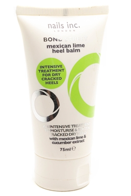 Nails Inc. BOND STREET Mexican Lime Heel Balm Intensive Treatment to Moisturize and Soften Dry Cracked Heels  2.5  fl oz