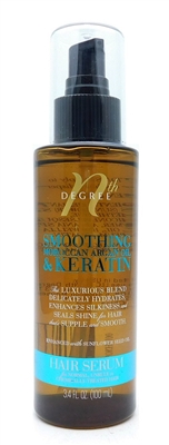 Nth Degree Smoothing Morocan Argan Oil & Keratin Hair Serum 3.4 Fl Oz.