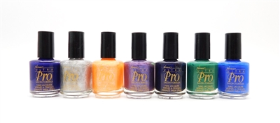Nina ULTRA Pro Salon Formula Nail Lacquer Combo 4 (7 colors each .5 Fl Oz.)