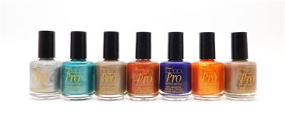 Nina ULTRA Pro Salon Formula Nail Lacquer Combo 6 (7 colors each .5 Fl Oz.)