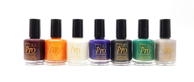 Nina ULTRA Pro Salon Formula Nail Lacquer Combo 7 (7 colors each .5 Fl Oz.)