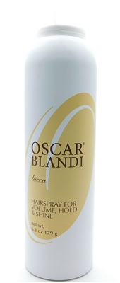Oscar Blandi Lacca Hairspray for Volume Hold and Shine 6.3 Oz.