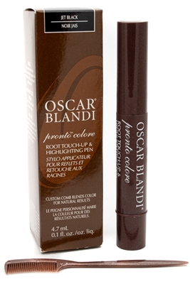 Oscar Blandi PRONTO COLOR Root Touchup & Highlighting Pen, Jet Black  .1 fl oz