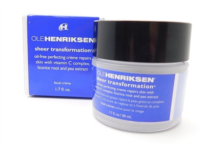Ole Henricksen Sheer Transformation Facial Creme 1.7 Fl Oz.