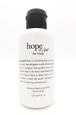 Philosophy Hope in a Jar for Body Advanced Skin Smoothing Body Lotion 4 Fl Oz.