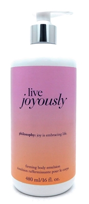 Philosophy Live Joyously Firming Body Emulsion 16 Fl Oz.