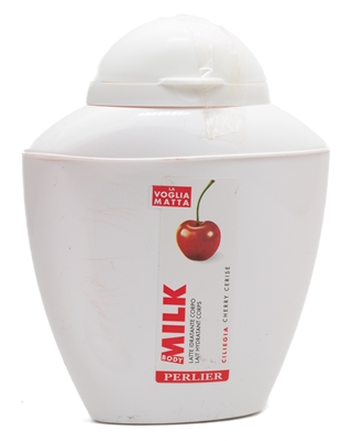 Perlier LA VOGLIA MATTA Body Milk,  Cherry  5.1 fl oz (slightly damaged packaging)