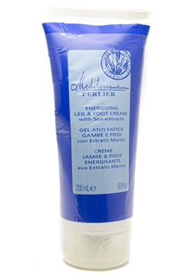 Perlier MEDITERRANEAN Leg and Foot Cream with Sea Extracts  6.8 fl oz