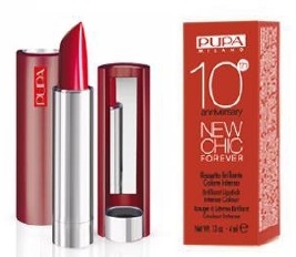 PUPA Milano 10th Anniversary New Chic Forever Brilliant Lipstick #74 Pink Promise