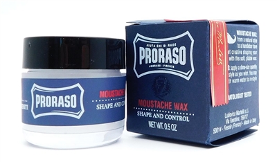 Proraso Moustache Wax Shape and Control .5 Oz.