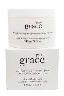 Philosophy PURE GRACE Whipped Body Cream 8 Oz