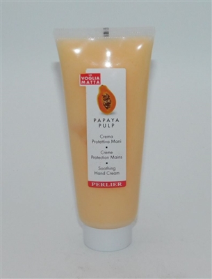 Perlier Papaya Pulp Soothing Hand Cream 2.5 Oz