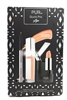 Pur Quick Pro 3-Piece Nude Lip Essentials Kit;  Birthday Suit Gloss .17oz, Stripped Lipstick .12oz, Naked Liner .01oz