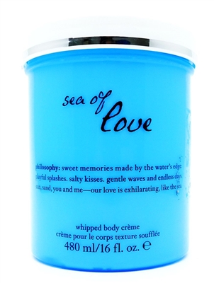 Philosophy Sea of Love Whipped Body Cream 16 Fl Oz.