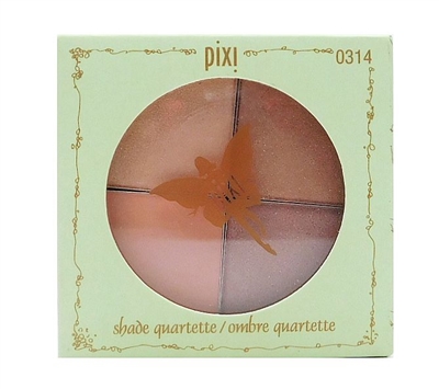 pixi Shade Quartette eye shadow 0314 Shades of Peach .28 Oz.