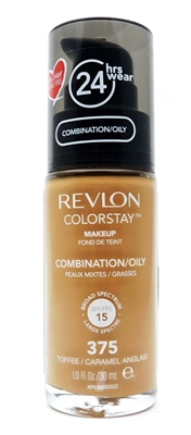 Revlon ColorStay Makeup 375 Toffee/Caramel 1 Fl oz.