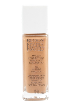 Revlon Nearly Naked Makeup,  230 Nutmeg,  1 fl oz