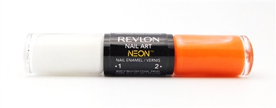 Revlon Nail Art Neon Nail Enamel 160 Hot Flash .26 Fl Oz.