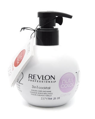 Revlon Nutri Color Creme 1002 White Platinum  9.1 Fl Oz.
