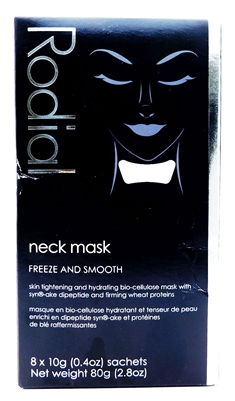 Rodial Neck Mask Freeze and Smooth 8 x .4 Oz sachets
