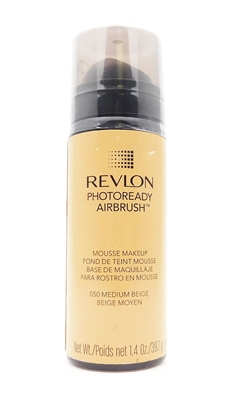 Revlon PhotoReady Airbrush Mousse Makeup 050 Medium Beige 1.4 Oz.