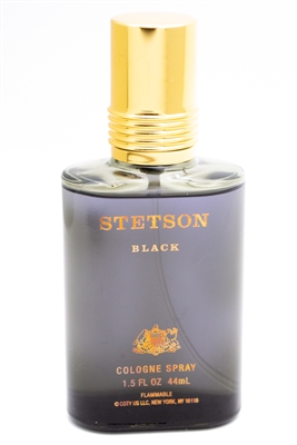 Stetson Black Cologne Spray  1.5 fl oz (New-No Box)
