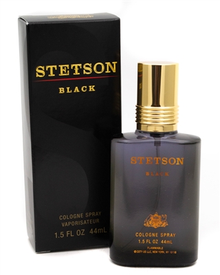 Stetson BLACK Cologne Spray  1.5 fl oz