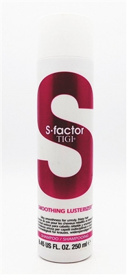 S Factor TIGI Smoothing Lusterizer Shampoo 8.45 Fl oz.