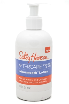Sally Hansen AFTERCARE Extrasmooth Lotion for Face & Body  8 fl oz