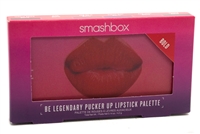 Smashbox Be Lengendary PUCKER UP Lipstick Palette:  Include: Screen Queen Matte, Bing Matte, Jam On It Matte, Violet Riot Matte, Publicist Matte, Punked Matte  .14oz