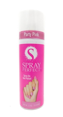 Spray Perfect Spray On Nail Polish Party Pink 1.7 Fl Oz.