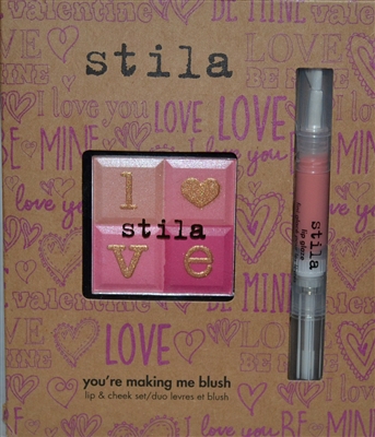 Stila You're Making me Blush Lip & Cheek Set