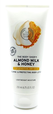 The Body Shop Almond Milk & Honey Calming & Protecting Body Lotion 6.75 Fl Oz.