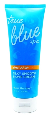 True Blue Spa Shea Butter Silky Smooth Shave Cream 7.5 Fl Oz.