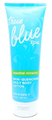 True Blue Spa Essential Minerals Skin-Quenching Daily Body Lotion 8 Fl Oz.