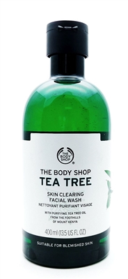The Body Shop Tea Tree Skin Clearing Facial Wash 13.5 Fl Oz.