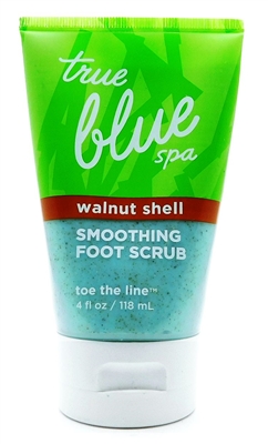 True Blue Spa Walnut Shell Smoothing Foot Scrub 4 Fl Oz.