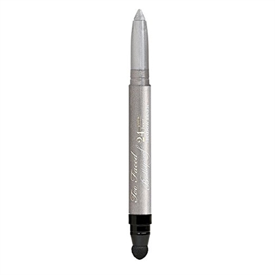 Too Faced Bulletproof 24-Hour Wear Eyeliner Pencil Silver Lining .04 Oz