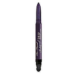 Too Faced Bulletproof 24-Hour Wear Eyeliner Pencil Purple Rain .04 Oz