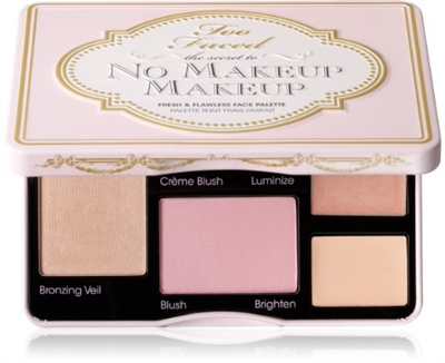 Too Faced The Secret to No Makeup Makeup fresh & Flawless Face Palette